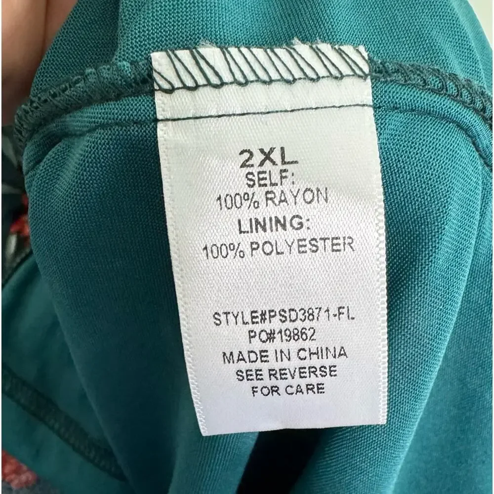 Baltic Born Floral Botega Midi Dress Size 2XL NWT - Picture 12 of 12